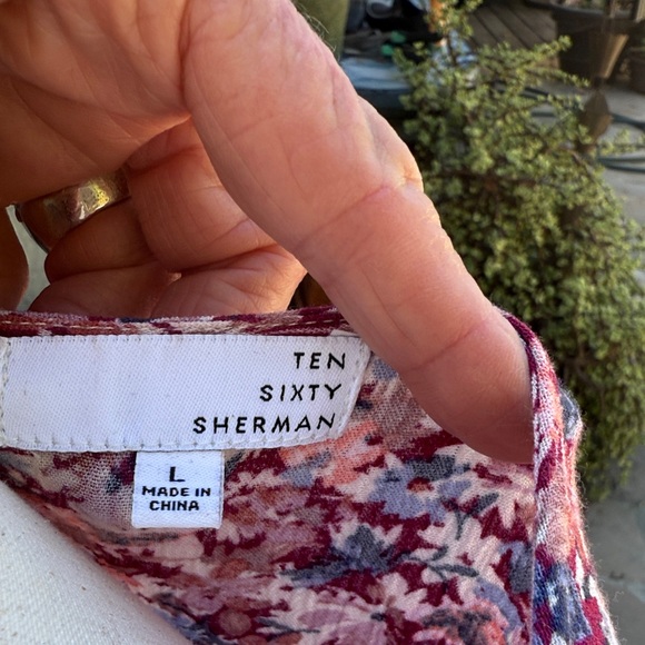 Ten Sixty Sherman Pink and Purple Mini Dress - Picture 3 of 5